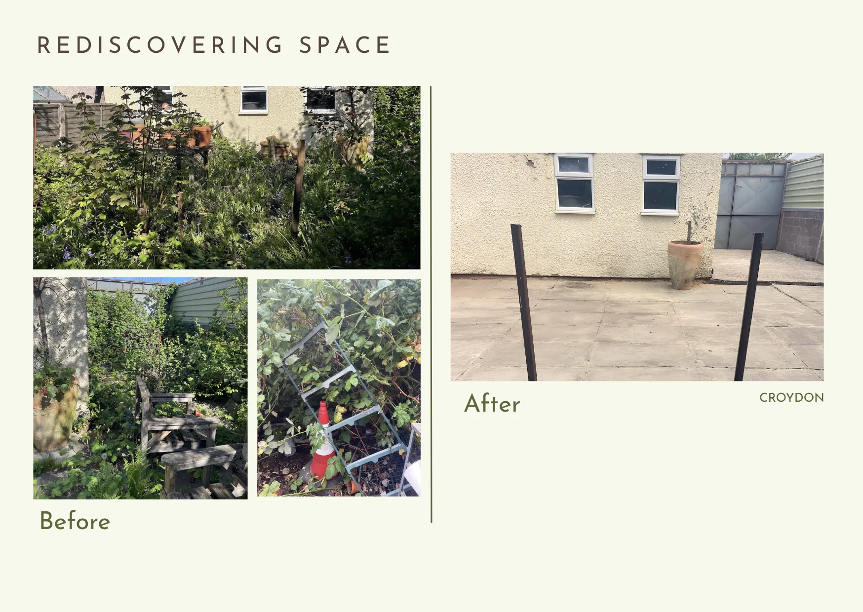 Rediscovering space — a Croydon garden transformation